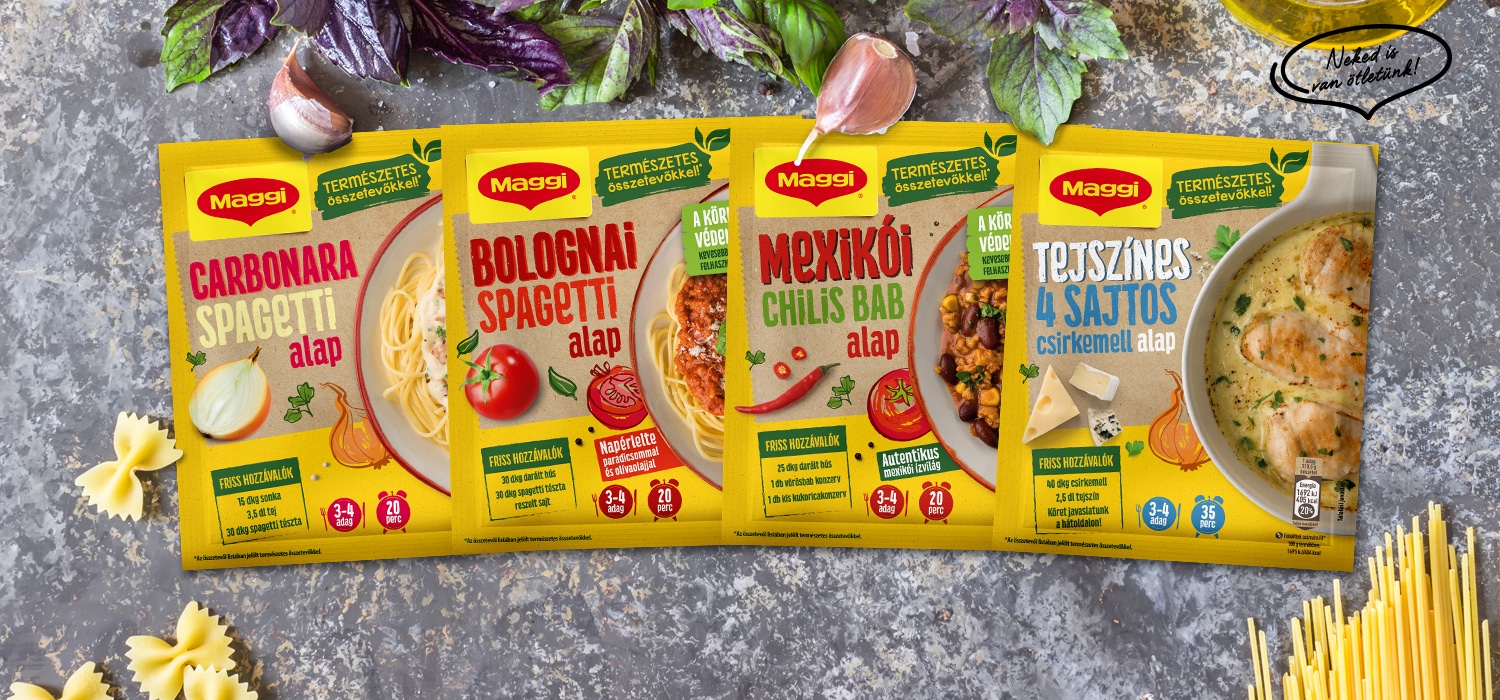 MAGGI alapok termékek