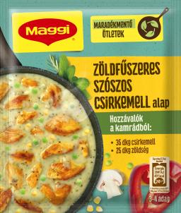 Maggi Zöldfűszeres szószos csirkemell alap