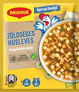 MAGGI Zöldséges húsleves kagylótésztával